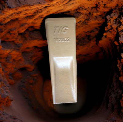 Зуб зубов 1U3352 ведра кота 320 зубов ведра бренда TIG и зуб 1U3352RC для семьи 320 J350 со сталью углерода