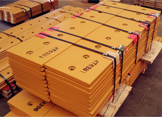 Цвет запасных частей Dozer режущих кромок затяжелителя колеса бренда 4T6381 TIG желтый