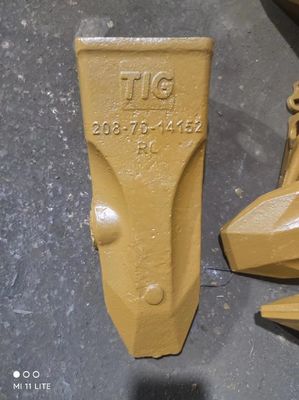 Подсказки ведра зубов ведра KOMATSU PC400 бренда N.B. TIG® 208-70-14152 с прочным материалом для двигать земли